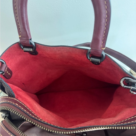 Coach 1941 Rogue in Oxblood with Red Interior - Picture 7 of 16